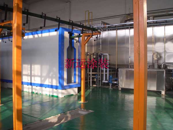 油箱噴粉流水線(xiàn)